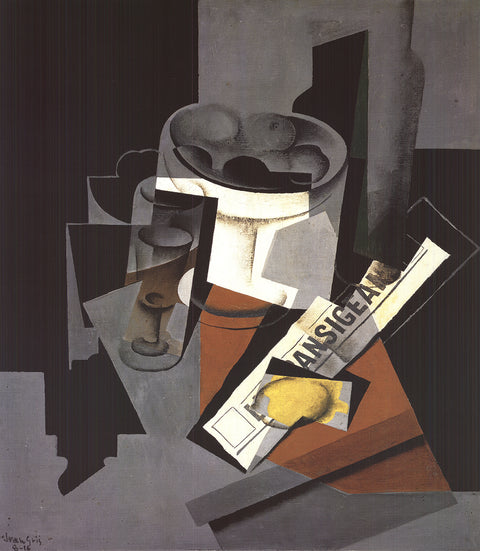 JUAN GRIS Still Life with Newspaper, 1993