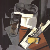 JUAN GRIS Still Life with Newspaper, 1993