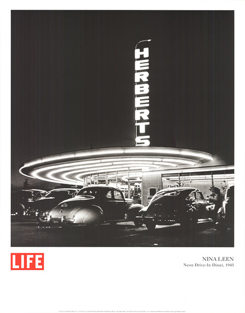 NINA LEEN Neon Drive-In Diner, 1997