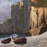 GUSTAVE COURBET A Bay with Cliffs (Detail), 1997