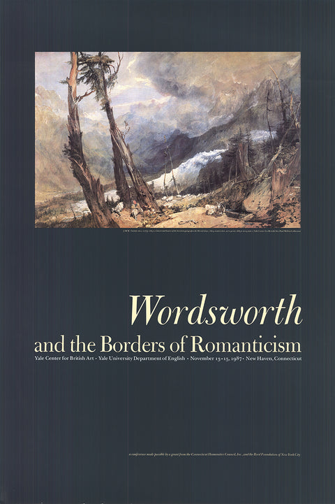 JOHN MALLOY TURNER Glacier and Source of the Arveiron Going up to the Mer de Glace, 1987