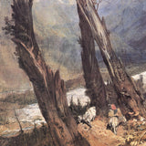JOHN MALLOY TURNER Glacier and Source of the Arveiron Going up to the Mer de Glace, 1987