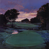 ROBERT SCHAAR Sunset Golfing, 1992