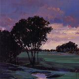 ROBERT SCHAAR Sunset Golfing, 1992