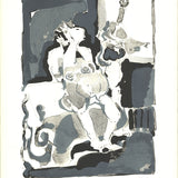 PAUL REBEYROLLE Nu Assis (Seated Nude), 1960 - Signed