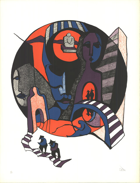 RONALD SATOK Septology I, 1972 - Signed