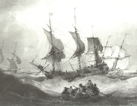 ARTIST UNKNOWN Masters of the Sea- British Marine Watercolors, 1987