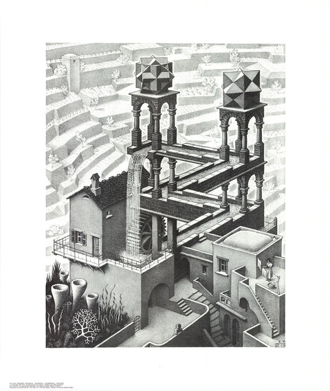 M.C. ESCHER Waterfall