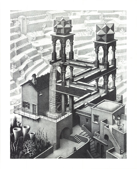 M.C. ESCHER Waterfall (Small)