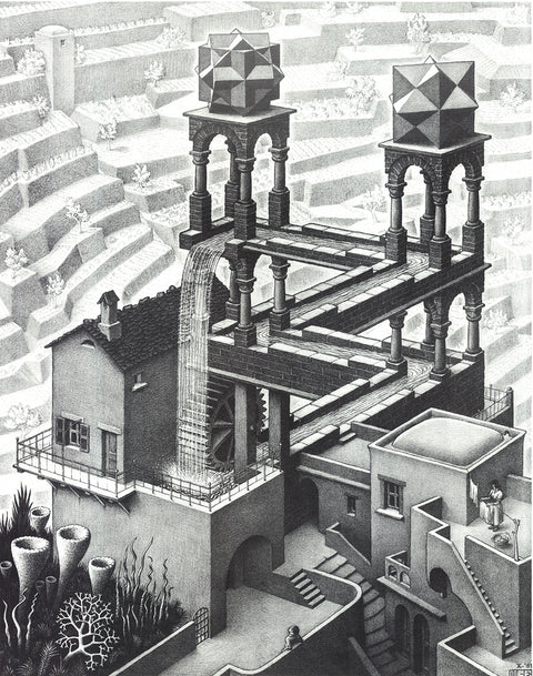 M.C. ESCHER Waterfall (Small)