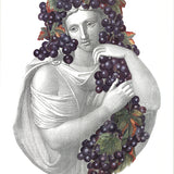 PIERO FORNASETTI Portrait with Grapes, 1995