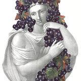 PIERO FORNASETTI Portrait with Grapes, 1995