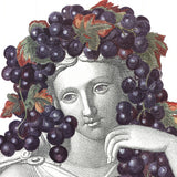 PIERO FORNASETTI Portrait with Grapes, 1995