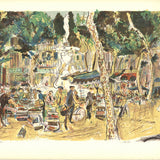 ARTIST UNKNOWN Marche provincial, 1975 - Signed