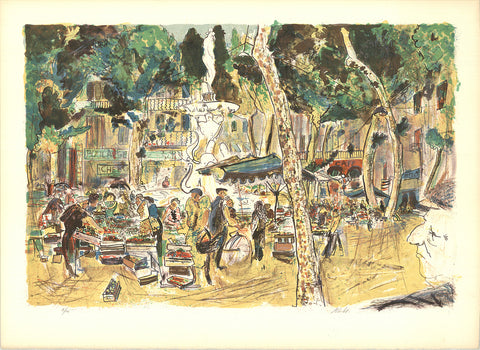 ARTIST UNKNOWN Marche provincial, 1975 - Signed