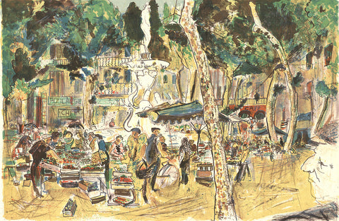 ARTIST UNKNOWN Marche provincial, 1975 - Signed