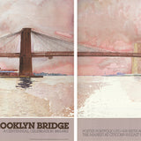 DAVID LINGWOOD Brooklyn Bridge, 1983