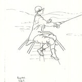 YB ROBINSON Woman Fisherman, 1926