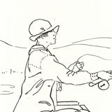 YB ROBINSON Woman Fisherman, 1926