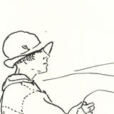 YB ROBINSON Woman Fisherman, 1926