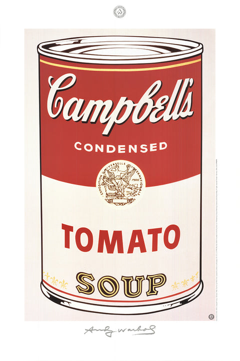ANDY WARHOL Campbell's Soup I (Tomato), 1996