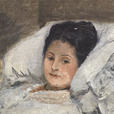 BERTHE MORISOT Portrait of Marie Hubbard