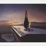 SALVADOR DALI Necrophiliac Spring Flowering From Piano with Tail, 2000