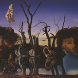 SALVADOR DALI Reflection of Elephants, 2001