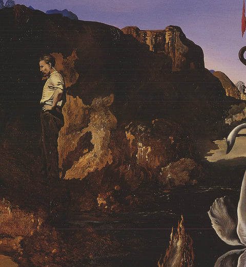 SALVADOR DALI Reflection of Elephants, 2001