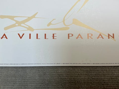 SALVADOR DALI Paranoiac-Critical Town, 1989