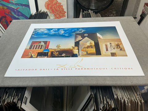 SALVADOR DALI Paranoiac-Critical Town, 1989