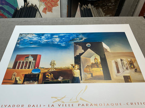 SALVADOR DALI Paranoiac-Critical Town, 1989