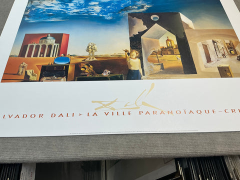 SALVADOR DALI Paranoiac-Critical Town, 1989