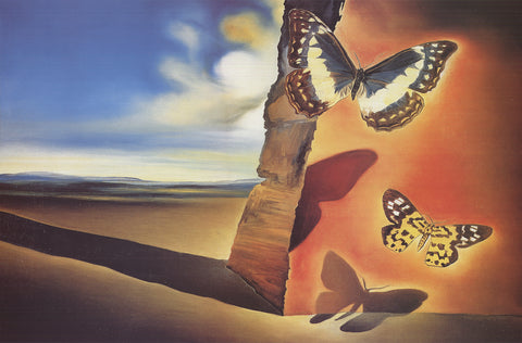 SALVADOR DALI Butterfly Landscape, 1995