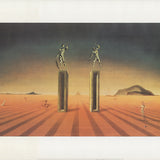 SALVADOR DALI The Two Harlequins, 1994