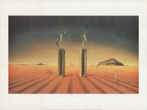 SALVADOR DALI The Two Harlequins, 1994