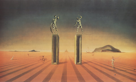 SALVADOR DALI The Two Harlequins, 1994