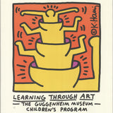 KEITH HARING Learning Through Art, 1990