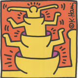 KEITH HARING Learning Through Art, 1990