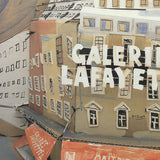 KATSUHIKO HIBINO Galerie Lafayette, 1988 - Signed