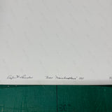EVELYN H. LAUDER Snow Marshmallows, 1991 - Signed