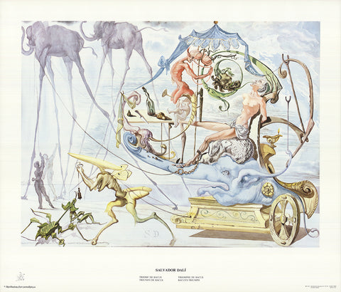 SALVADOR DALI Bacus's Triumph