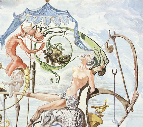 SALVADOR DALI Bacus's Triumph