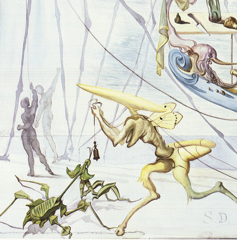 SALVADOR DALI Bacus's Triumph