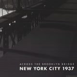 ARTIST UNKNOWN Across the Brooklyn Bridge, 1937, 2000