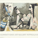 PABLO PICASSO The Artist and His Model, 1974