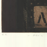 KARL FRED DAHMEN Untitled, 1971 - Signed