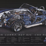DAVID KIMBLE 1965 Shelby 427 Cobra Cutaway, 1999