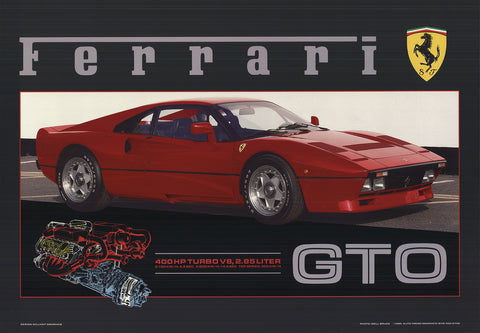 NEILL BRUCE Ferrari GTO, 1985