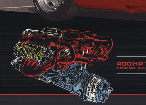 NEILL BRUCE Ferrari GTO, 1985